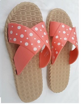 Flip Flops for Women Beige Peach