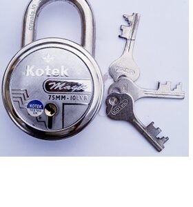 75mm Padlock with Keys